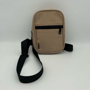 Brixley Desert Tan Multi Pocket Small Crossbody Sling Bag NWOT